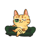 黒目がちな猫 キラリ君（個別スタンプ：27）