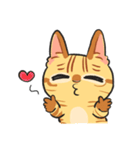 黒目がちな猫 キラリ君（個別スタンプ：36）