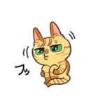 黒目がちな猫 キラリ君（個別スタンプ：38）