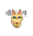 黒目がちな猫 キラリ君（個別スタンプ：40）