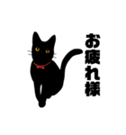 黒猫のおはぎ（個別スタンプ：16）