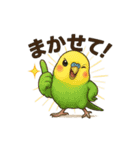インコスタンプ(使いやすい)（個別スタンプ：12）