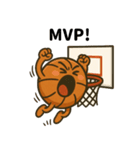 バスケ応援団の熱血エール（個別スタンプ：12）