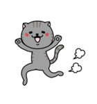 いろんな色の可愛い猫ちゃん【修正版】（個別スタンプ：17）