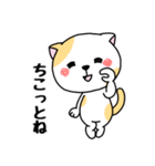 いろんな色の可愛い猫ちゃん【修正版】（個別スタンプ：23）