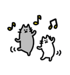 Naco and Noco(ネコのナコとノコ)2（個別スタンプ：12）