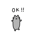 Naco and Noco(ネコのナコとノコ)2（個別スタンプ：17）