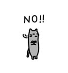 Naco and Noco(ネコのナコとノコ)2（個別スタンプ：18）