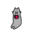 Naco and Noco(ネコのナコとノコ)2（個別スタンプ：21）
