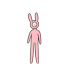 へんちゃいうさぎ凹（丁寧）（個別スタンプ：30）
