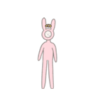 へんちゃいうさぎ凹（丁寧）（個別スタンプ：36）