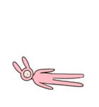 へんちゃいうさぎ凹（丁寧）（個別スタンプ：40）