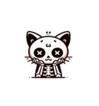 骨ねこ情緒爆発（個別スタンプ：8）