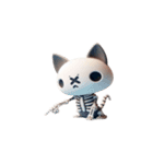 骨ねこ情緒爆発（個別スタンプ：26）