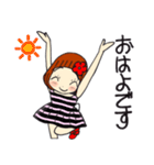 ひま子ちゃん692大人女子上品美学スタンプ（個別スタンプ：1）