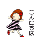 ひま子ちゃん692大人女子上品美学スタンプ（個別スタンプ：3）