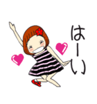 ひま子ちゃん692大人女子上品美学スタンプ（個別スタンプ：14）