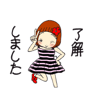 ひま子ちゃん692大人女子上品美学スタンプ（個別スタンプ：15）