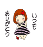 ひま子ちゃん692大人女子上品美学スタンプ（個別スタンプ：19）