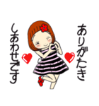 ひま子ちゃん692大人女子上品美学スタンプ（個別スタンプ：21）