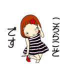 ひま子ちゃん692大人女子上品美学スタンプ（個別スタンプ：24）