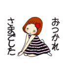 ひま子ちゃん692大人女子上品美学スタンプ（個別スタンプ：36）