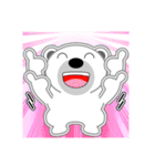 シロクマ びあん 5 [文字無し]（個別スタンプ：3）