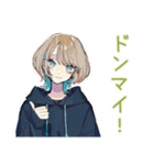 クールな女子★ナイトプール（個別スタンプ：27）