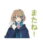 クールな女子★ナイトプール（個別スタンプ：31）