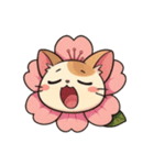 桜にゃん④表情.（個別スタンプ：5）