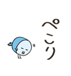 クスッと笑える＊おさかなバード＊（個別スタンプ：10）