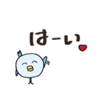 クスッと笑える＊おさかなバード＊（個別スタンプ：11）