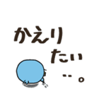 クスッと笑える＊おさかなバード＊（個別スタンプ：19）