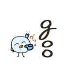 クスッと笑える＊おさかなバード＊（個別スタンプ：24）