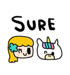 nenerin日常会話スタンプ356英語気遣い（個別スタンプ：3）