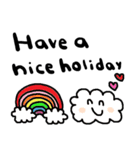 nenerin日常会話スタンプ356英語気遣い（個別スタンプ：4）