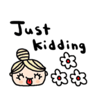 nenerin日常会話スタンプ356英語気遣い（個別スタンプ：12）