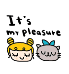 nenerin日常会話スタンプ356英語気遣い（個別スタンプ：19）