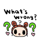 nenerin日常会話スタンプ356英語気遣い（個別スタンプ：25）