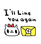nenerin日常会話スタンプ356英語気遣い（個別スタンプ：28）
