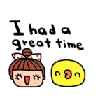 nenerin日常会話スタンプ356英語気遣い（個別スタンプ：32）