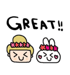 nenerin日常会話スタンプ356英語気遣い（個別スタンプ：34）