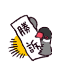 文鳥です.（個別スタンプ：17）