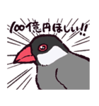 文鳥です.（個別スタンプ：38）
