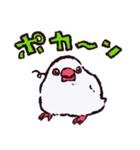 文鳥です.（個別スタンプ：39）