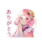 和ロリ少女★レトロカフェ巡り（個別スタンプ：3）