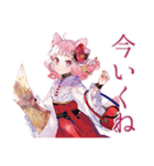 和ロリ少女★レトロカフェ巡り（個別スタンプ：12）