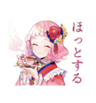 和ロリ少女★レトロカフェ巡り（個別スタンプ：13）