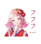 和ロリ少女★レトロカフェ巡り（個別スタンプ：24）