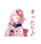 和ロリ少女★レトロカフェ巡り（個別スタンプ：25）